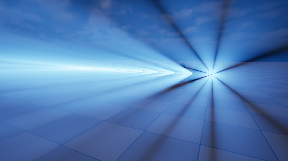 Stage lighting read in the Unreal scene.