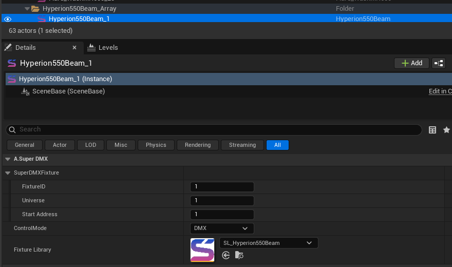 Fixture identity layer.